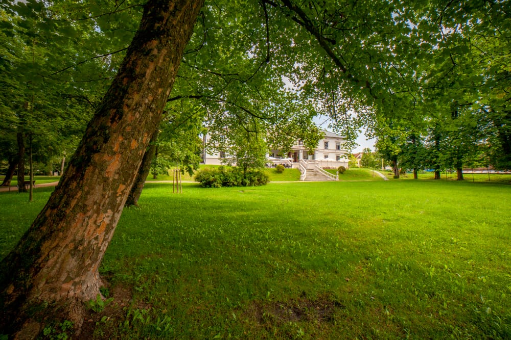 SLAVIČÍN-Zámecký park