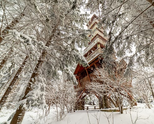 VALAŠSKÉ KLOBOUKY-Rozhledna Královec 2